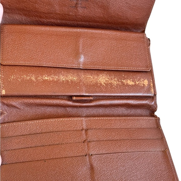Louis Vuitton wallet rehab project - Picture 3 of 4